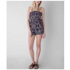 Angie Elasticized Tube Top Romper